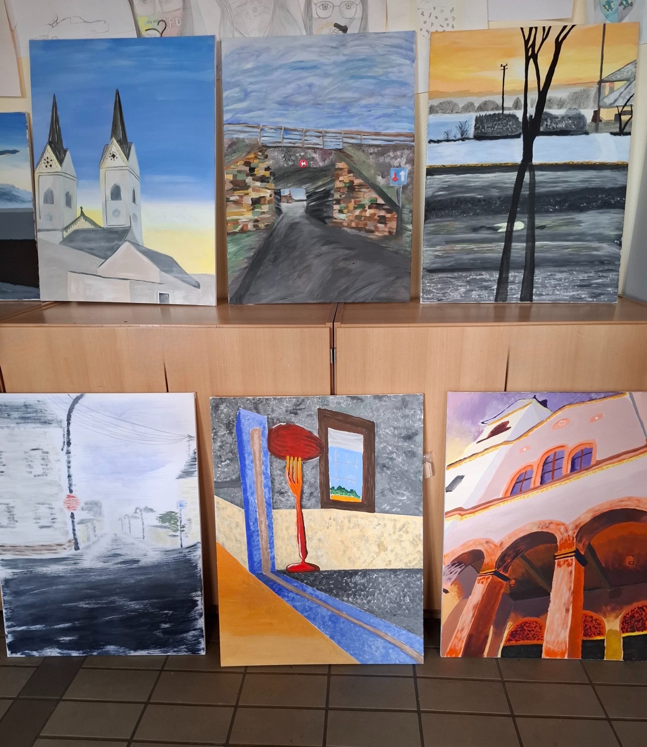 Bilder für die Ausstellung "Polcher Stadtansichten"